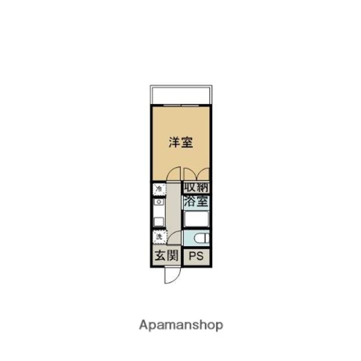 メゾンミナミ207の間取り