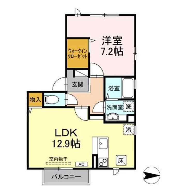 トラモントの間取り