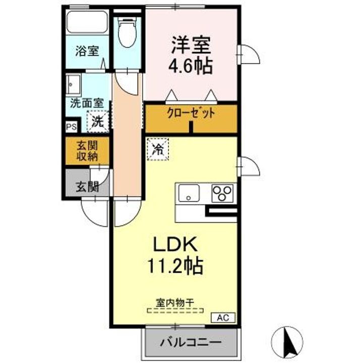 コーポ フェニックスの間取り
