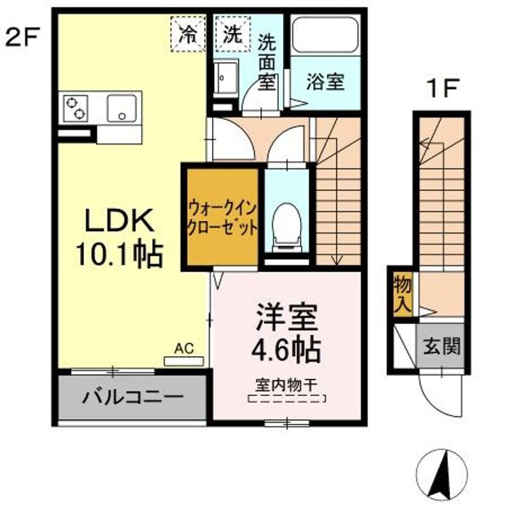 ヴェルスクエアの間取り