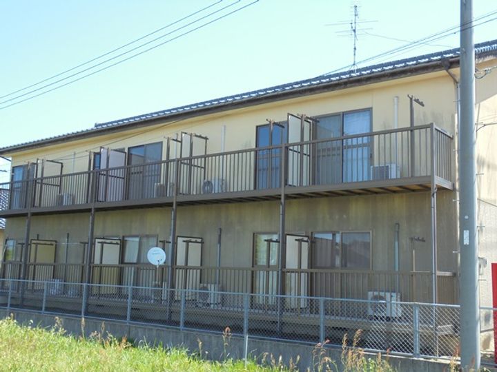 ハンナンハイツ8号棟809の外観