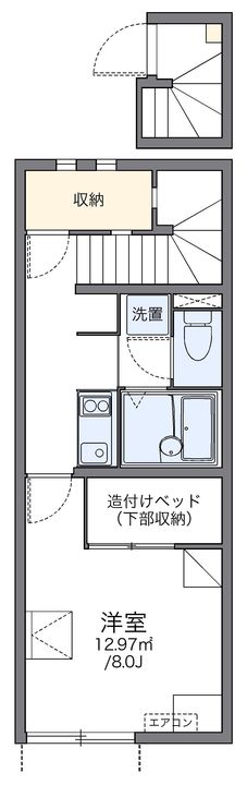 レオネクストリベルテ龍雲の間取り