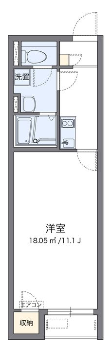 レオネクストカサデエスペランサ209の間取り
