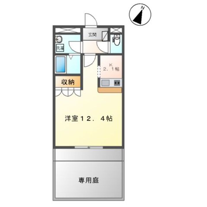 ロマン B棟の間取り