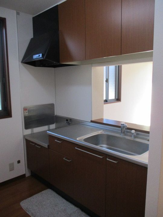 グリーンヒルズ C棟のキッチン