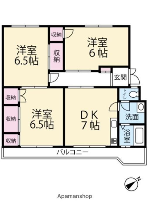 KLALISS101の間取り