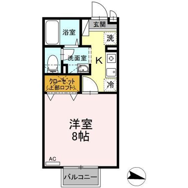 ハーヴェストの間取り