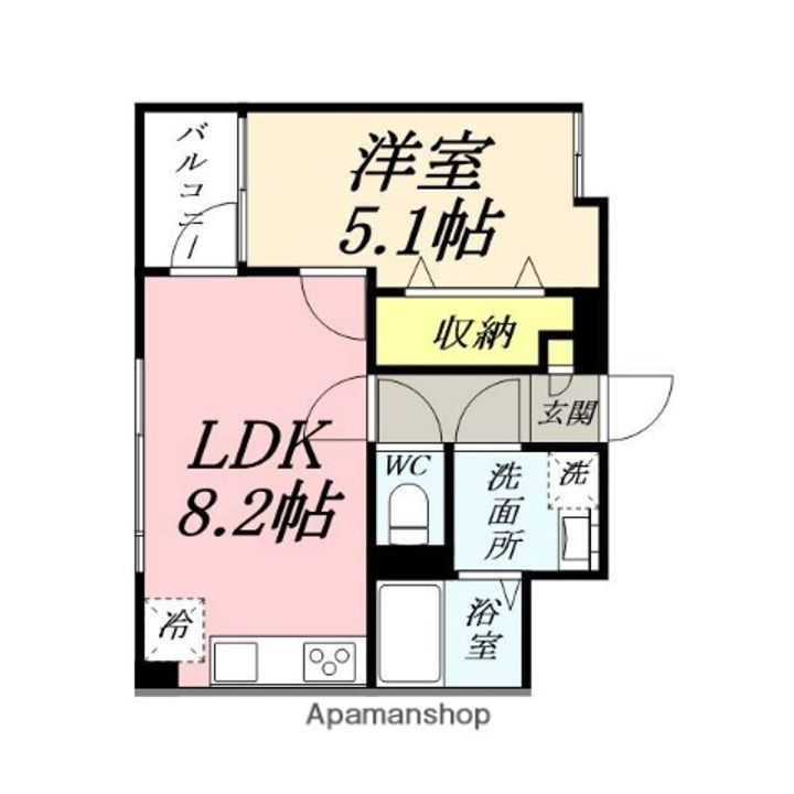 ルミエール大供の間取り