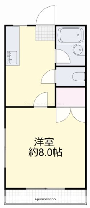 メゾンウインズ202の間取り