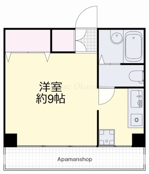 ラ・メール撫川の間取り