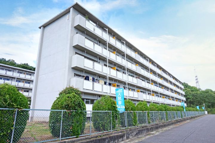 ビレッジハウス備前片上1号棟の外観