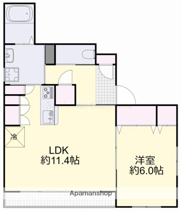 アグレアーブル今101の間取り