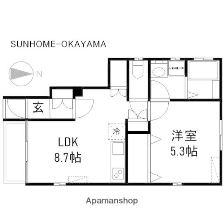 STAR GRANTSの間取り