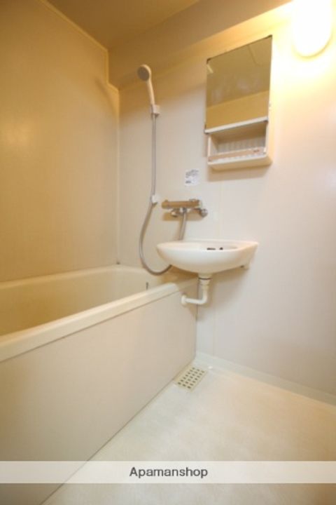 岡山県岡山市北区岡町の賃貸マンション210の風呂