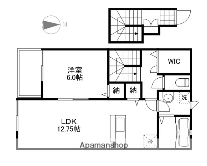クラウンフィールドN C202の間取り