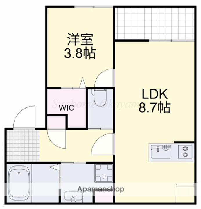 REGALE 船頭町の間取り