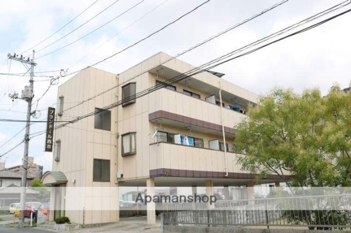 岡山県岡山市南区西市の賃貸マンションの外観