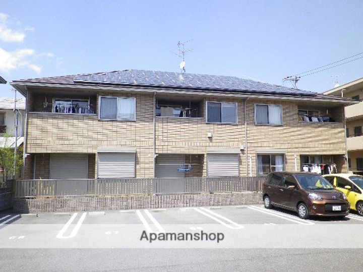 岡山県岡山市北区撫川の賃貸アパートの外観