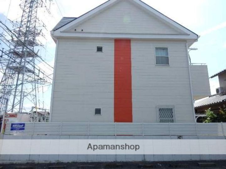 岡山県岡山市北区奥田西町の賃貸アパートの外観