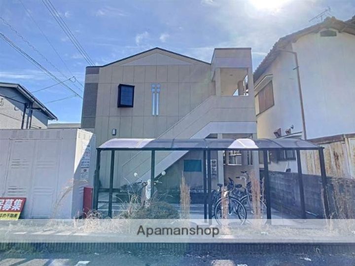 岡山県岡山市北区下中野の賃貸アパートの外観