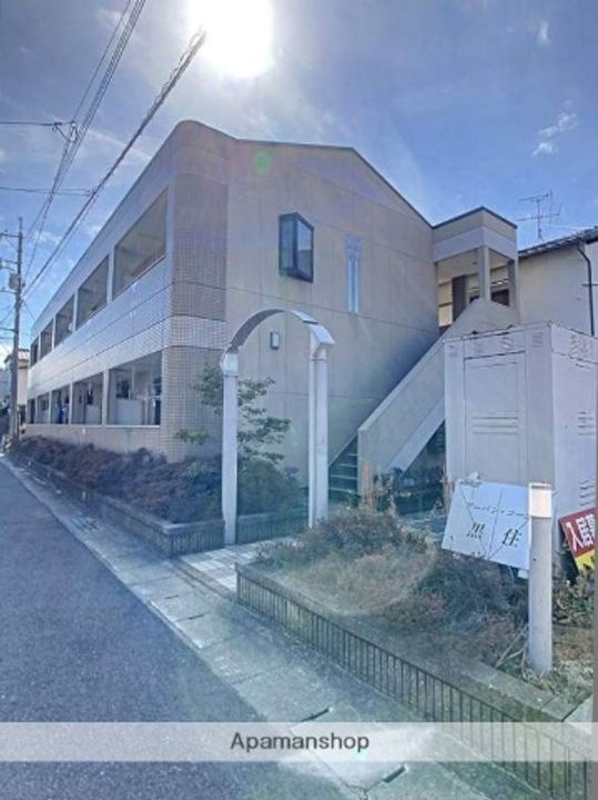 岡山県岡山市北区下中野の賃貸アパートの外観