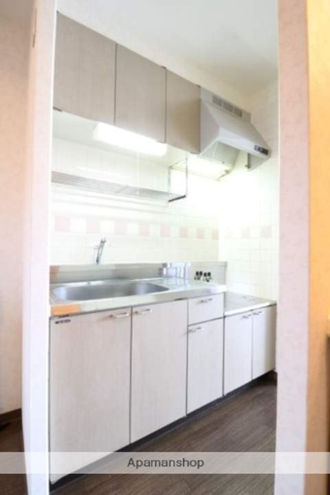 岡山県岡山市南区新福2丁目の賃貸アパートのキッチン