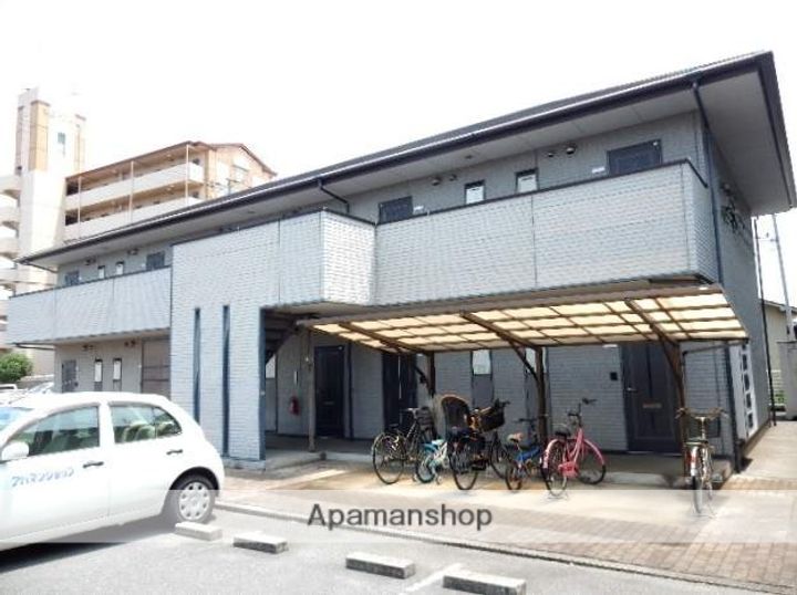 岡山県岡山市南区新福2丁目の賃貸アパートの外観