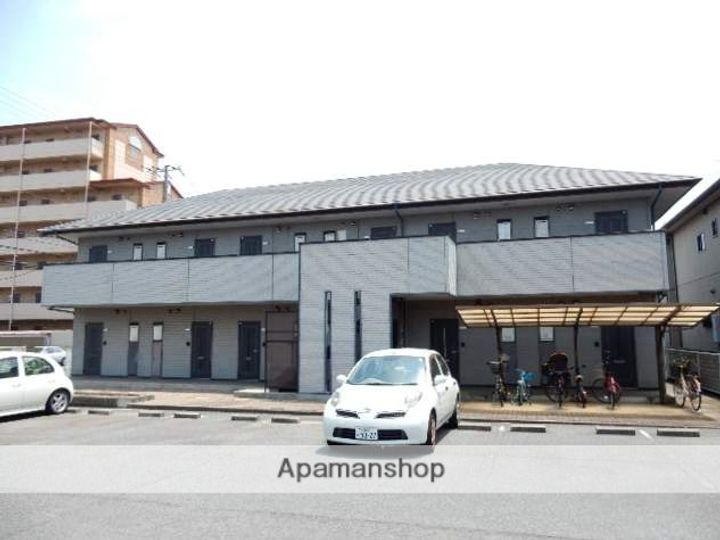 岡山県岡山市南区新福2丁目の賃貸アパートの外観