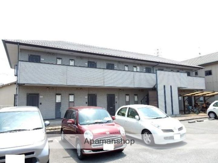 岡山県岡山市南区新福2丁目の賃貸アパートの外観