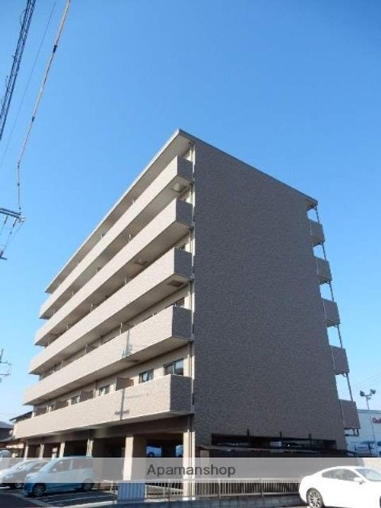 岡山県岡山市南区大福の賃貸マンションの外観