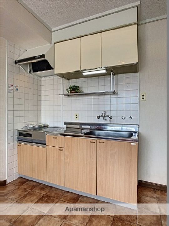 岡山県岡山市南区豊成3丁目の賃貸マンションのキッチン