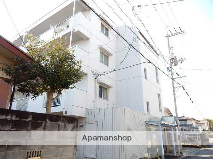 岡山県岡山市南区万倍の賃貸マンションの外観