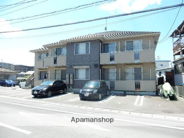 岡山県岡山市北区中井町2丁目の賃貸アパートの外観