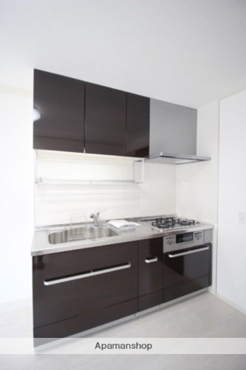 岡山県岡山市北区西之町の賃貸アパートのキッチン