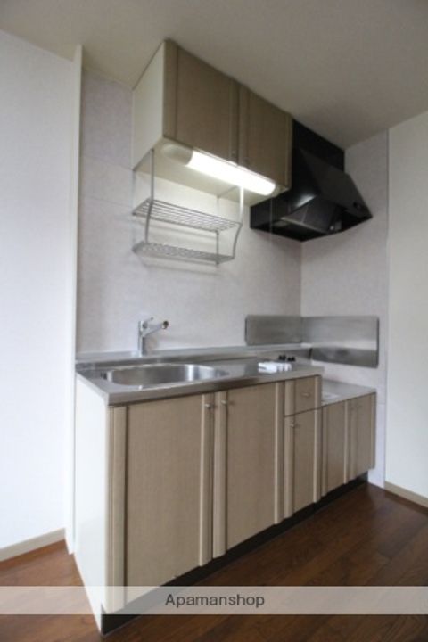 岡山県備前市伊部の賃貸アパートのキッチン