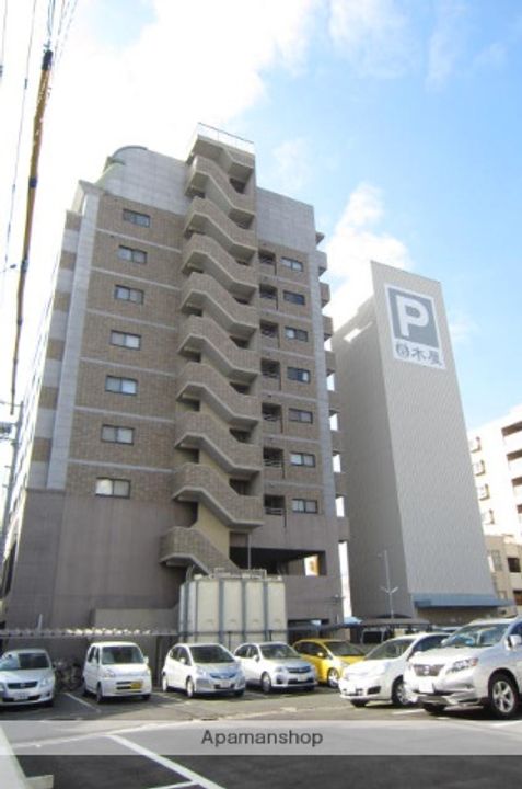 岡山県岡山市北区京橋町の賃貸マンションの外観