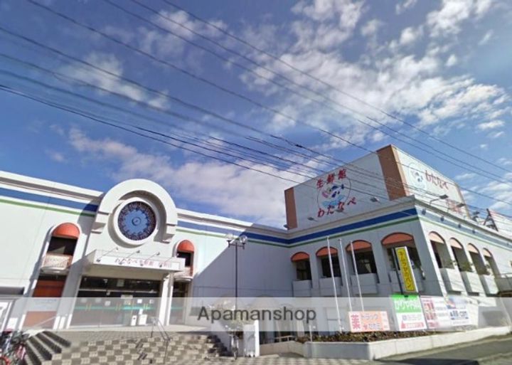 岡山県岡山市北区平野の賃貸アパートの周辺