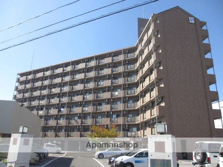 岡山県岡山市南区下中野の賃貸マンションの外観