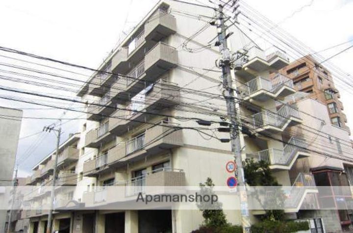 岡山県岡山市北区岡町の賃貸マンションの外観