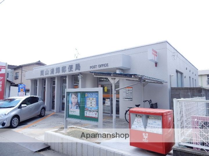 岡山県岡山市北区岡町の賃貸マンションの周辺