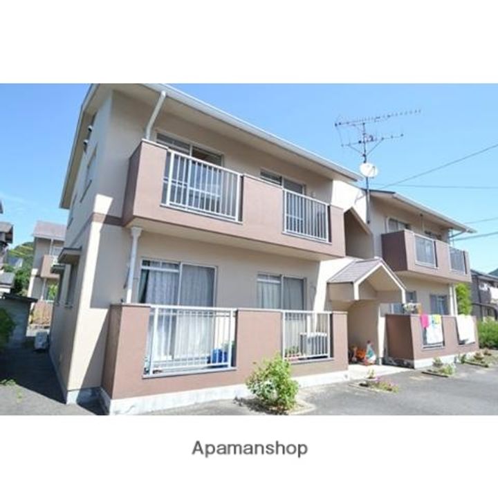 岡山県岡山市北区吉備津の賃貸マンションの外観