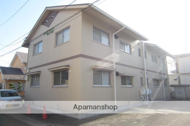 岡山県岡山市北区吉備津の賃貸マンションの外観