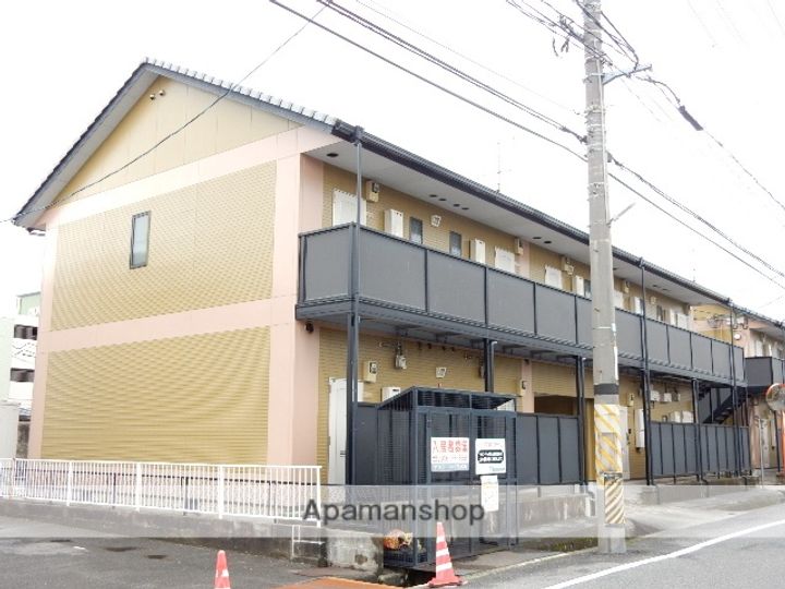 岡山県岡山市中区平井の賃貸アパートの外観