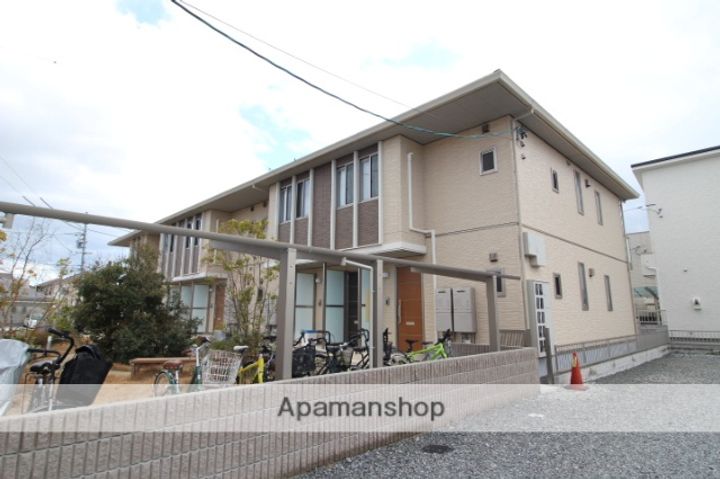 岡山県岡山市中区浜1丁目の賃貸アパートの外観