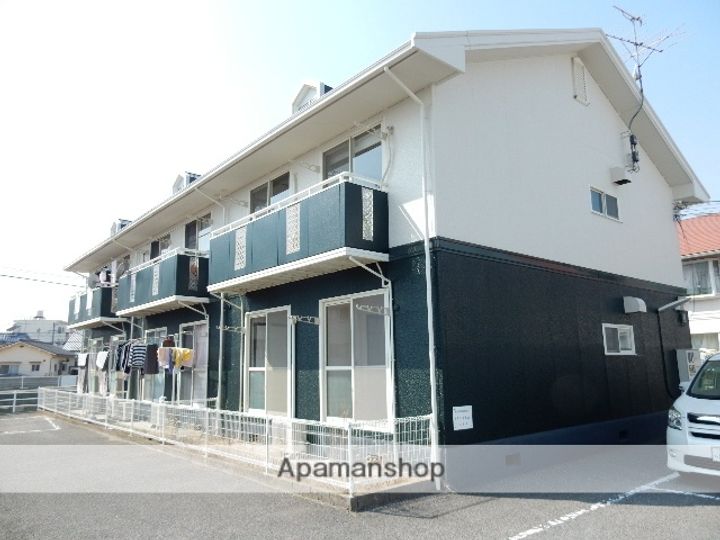 岡山県岡山市南区浜野3丁目の賃貸アパートの外観