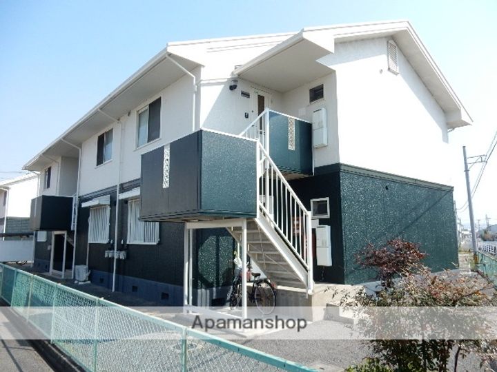 岡山県岡山市南区浜野3丁目の賃貸アパートの外観