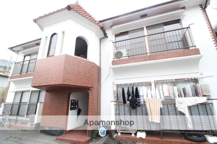 岡山県岡山市東区西大寺中野の賃貸アパートの外観