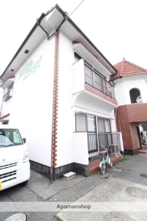 岡山県岡山市東区西大寺中野の賃貸アパートの外観