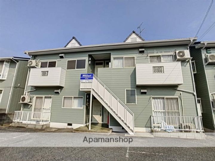 岡山県岡山市南区南輝1丁目の賃貸アパートの外観