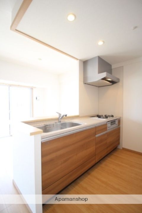 岡山県岡山市北区今1丁目の賃貸マンションのキッチン